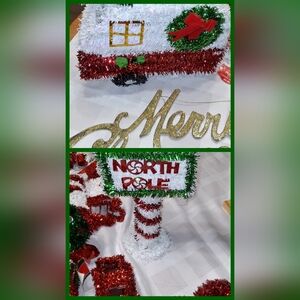 Festive Holiday Decor with Red and Green Accents